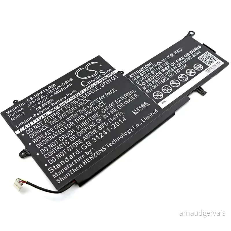 Batteri til HP Spectre x360 13-4120TU, 11,4V, 4900mAh v:4531248
