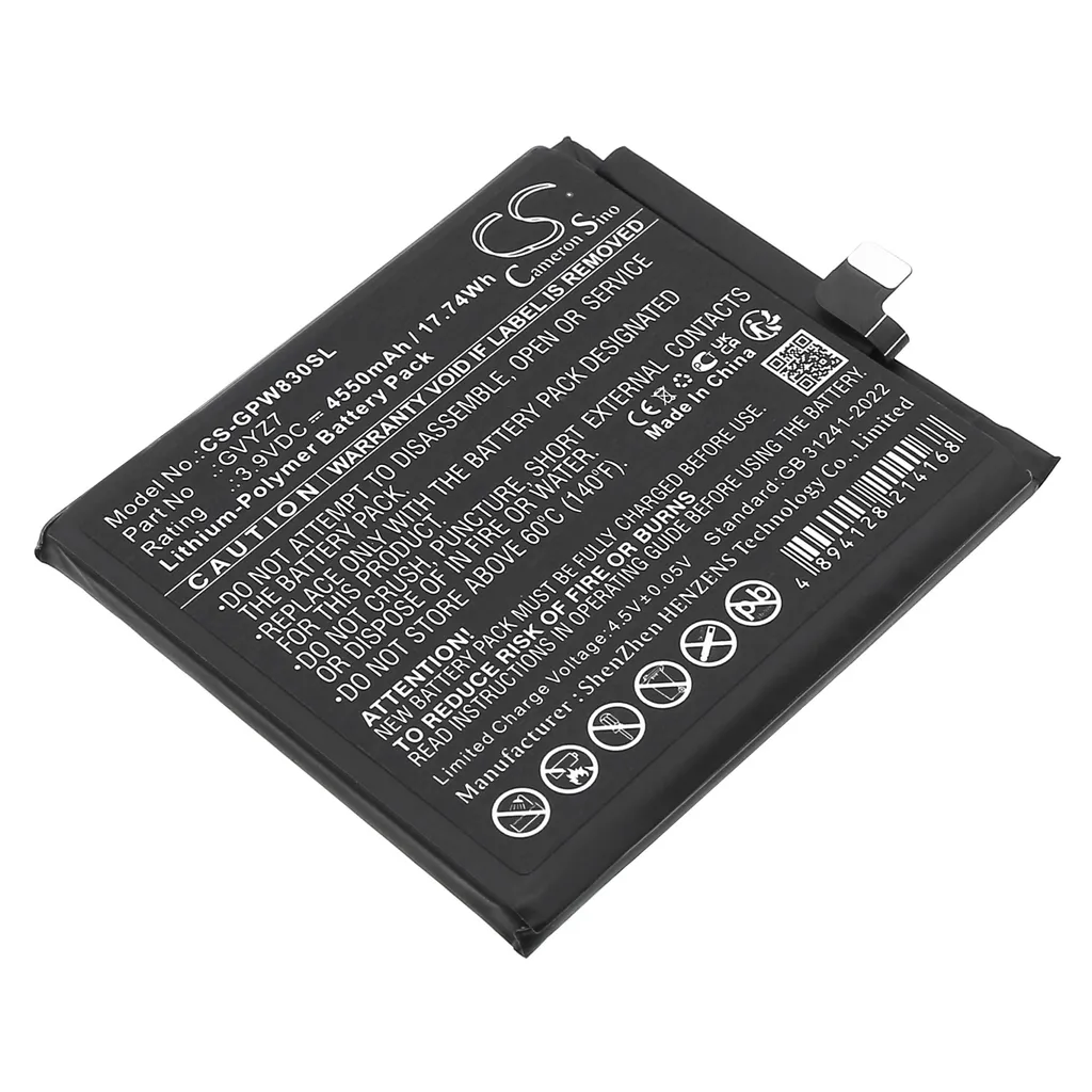 Batteri til GVYZ7 for Google, 3.9, 4550mAh v:3729525 Batteri til GVYZ7 for Google, 3.9, 4550mAh v:3729525