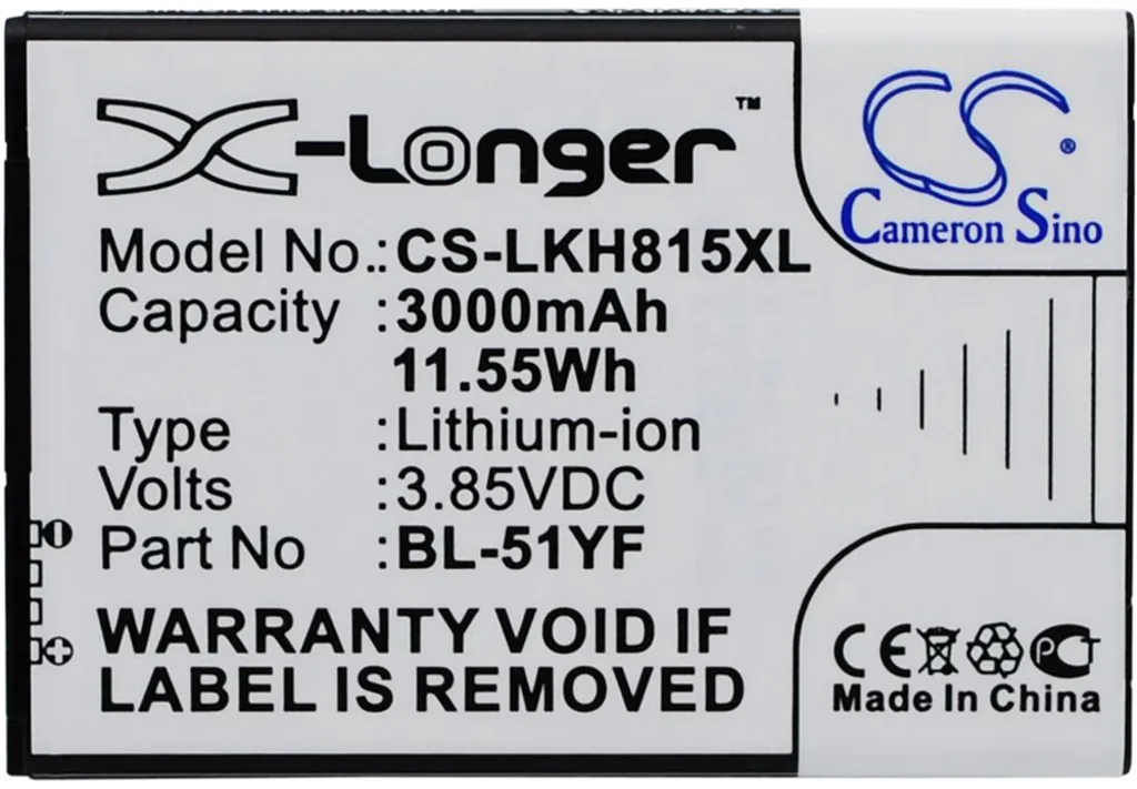 Batteri til Lg VS986, 3.85V, 3000 mAh v:2236367