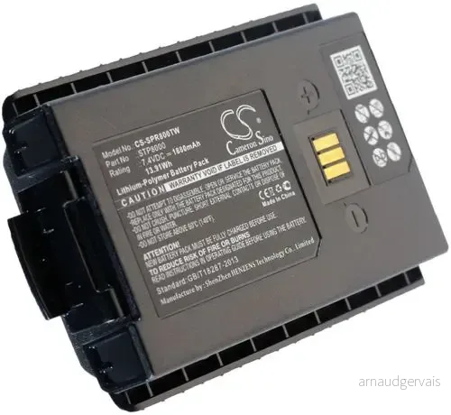 Batteri til 300-00635 for Sepura, 7.4V, 1880 mAh v:3382823