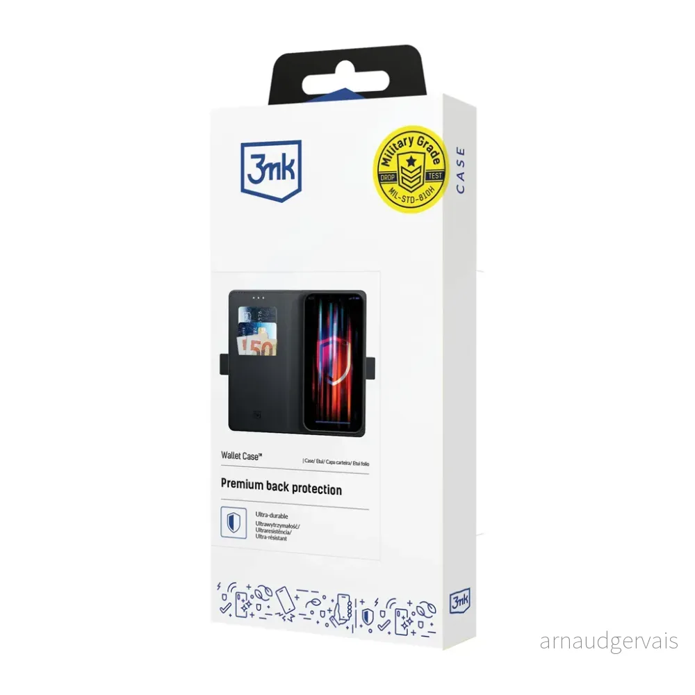 3mk Wallet Etui til Samsung Galaxy S26 Plus – Svart v:3670453