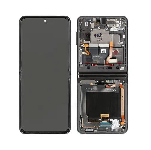 Samsung Galaxy Z Flip 3 5G LCD Skjerm (Uten Kamera) – Phantom Black v:9345149