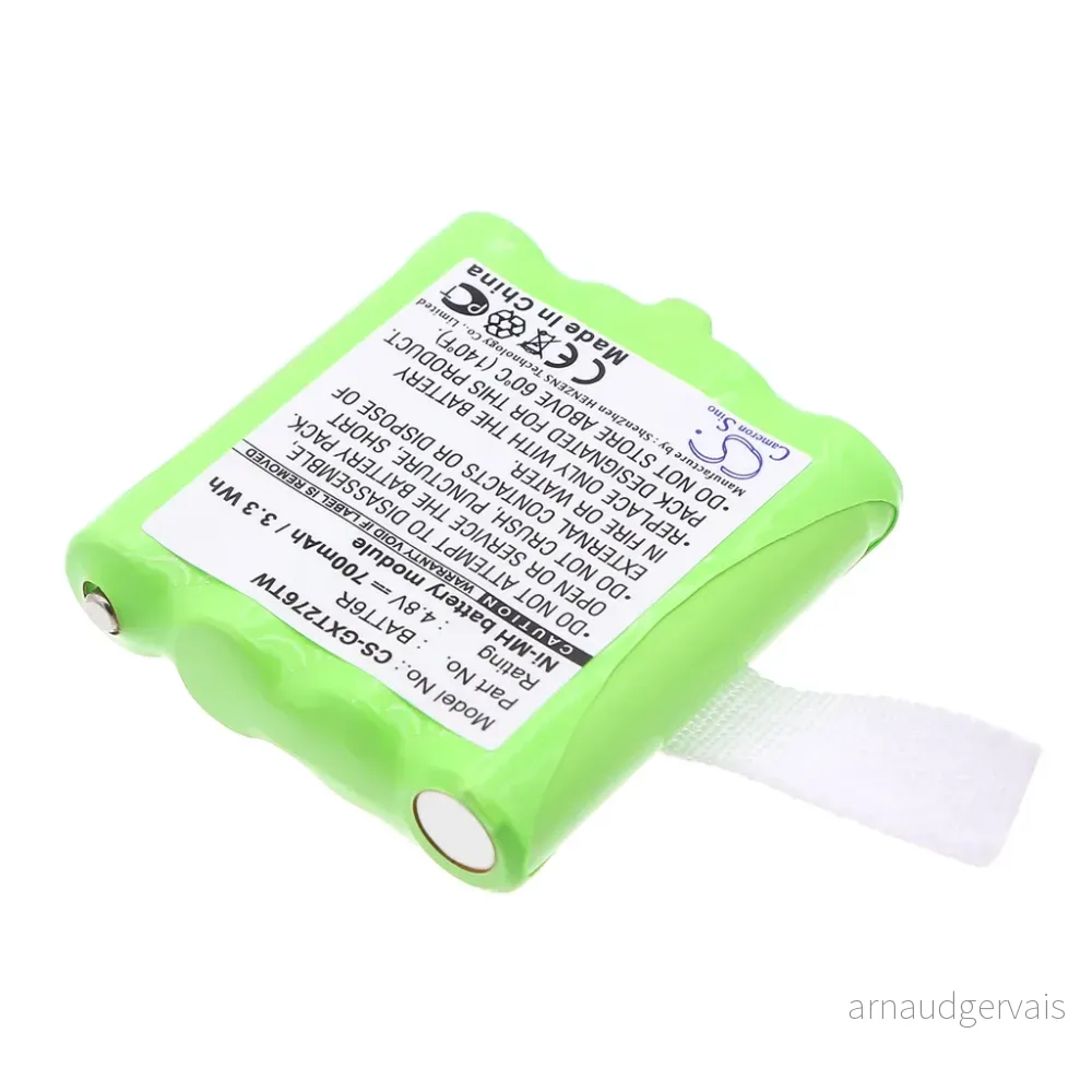Batteri til Uniden GMR855-2C, 4.8V, 700 mAh v:1175784