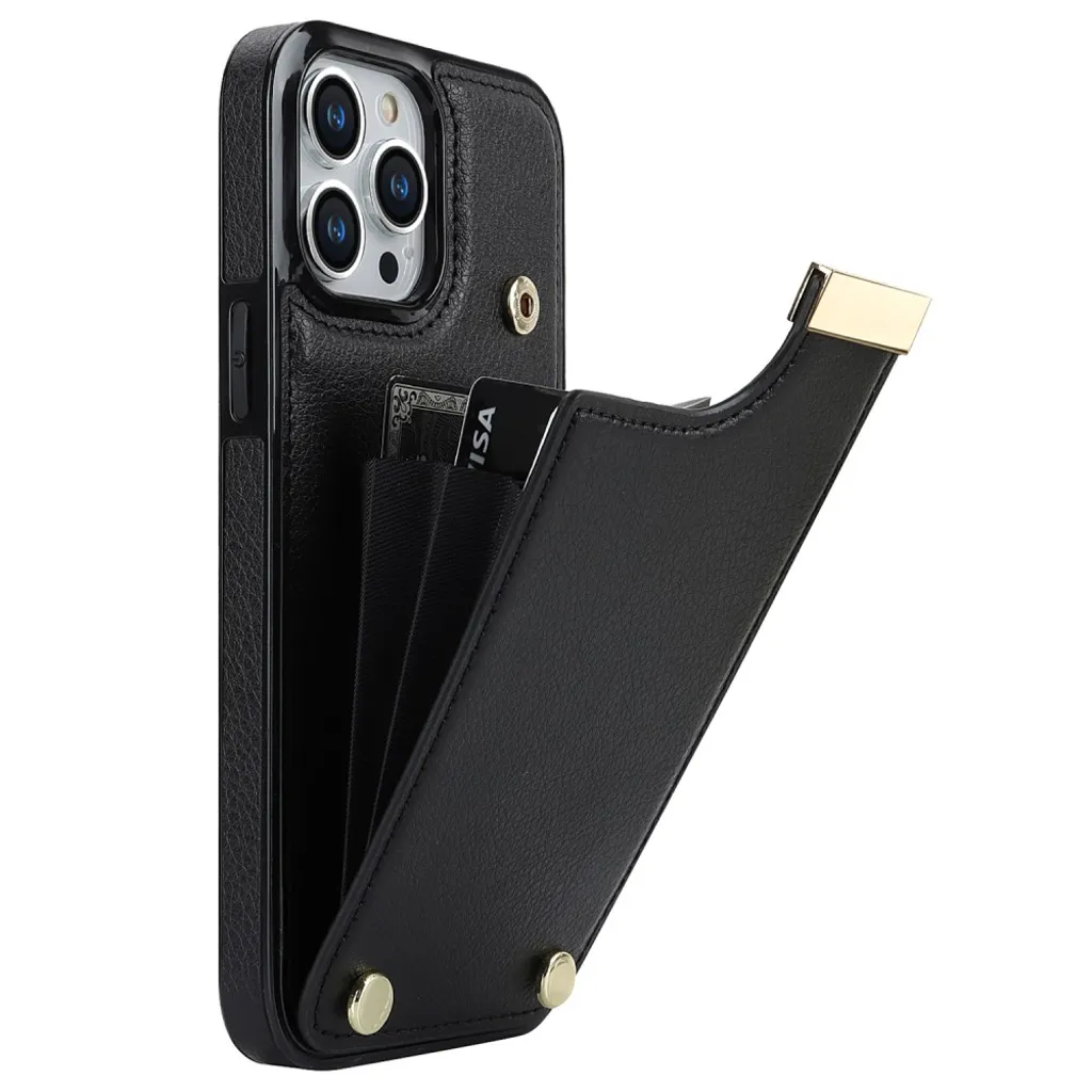 iPhone 15 Pro-deksel med kortholder – Svart v:5575387 iPhone 15 Pro-deksel med kortholder – Svart v:5575387