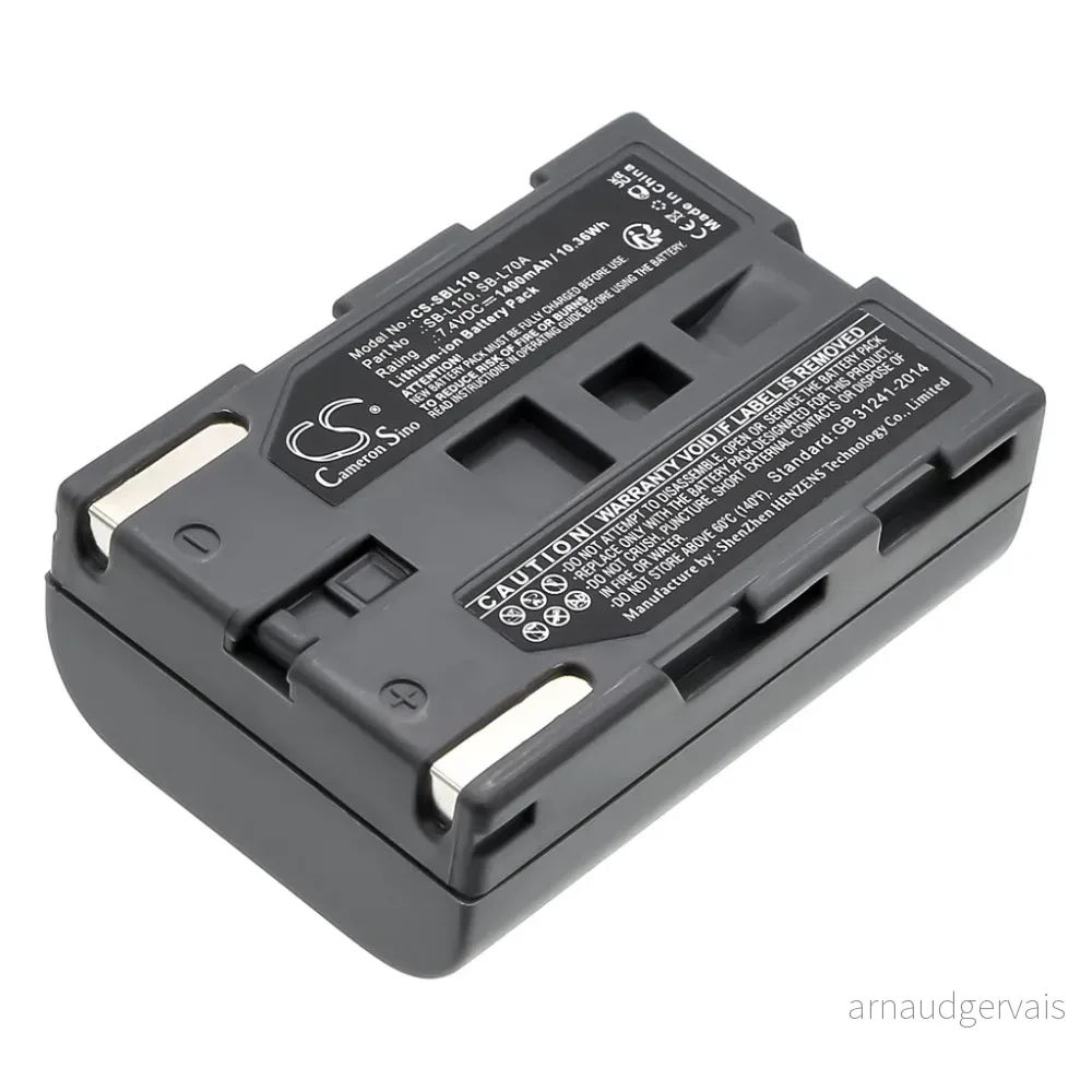 Batteri til Samsung SCD327, 7,2 (7,4)V, 1400mAh v:5047662