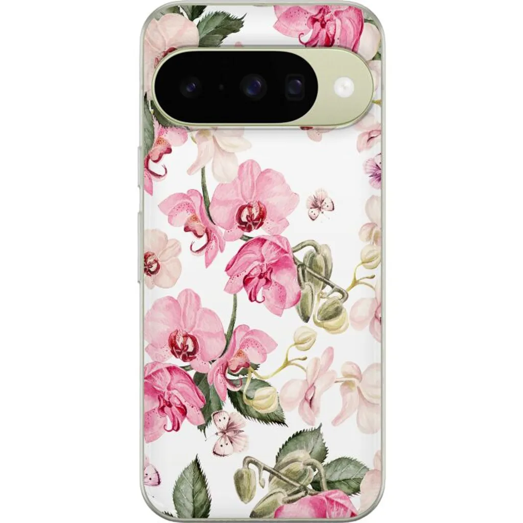 Google Pixel 11 Telefondeksel Rosa blommor v:8387306