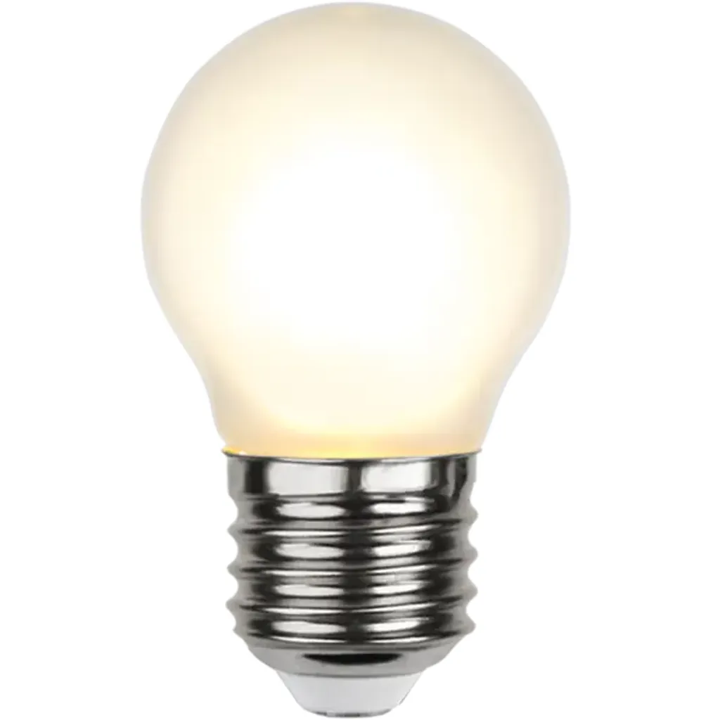 LED-lampe E27 G45 Frosted 450Lm 2700K, dimbar – Varmhvit v:9287225