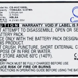 Batteri til Huawei C2808, 3.7V, 1100 mAh v:7954958 Batteri til Huawei C2808, 3.7V, 1100 mAh v:7954958