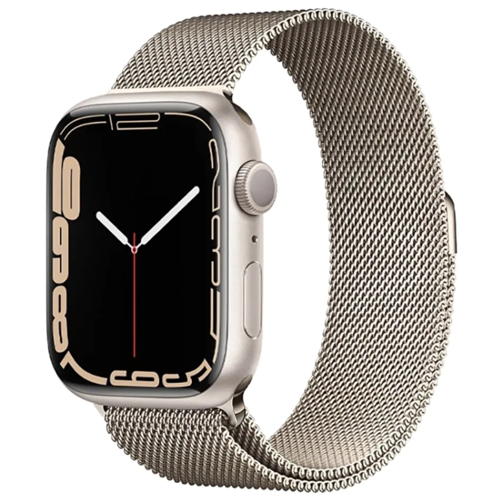Apple Watch 38/40/41/42mm Milanese Klokkereim – Sølv v:7824789