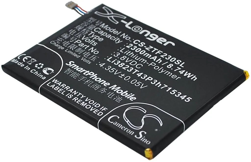 Batteri til Zte MF920, 3.8V, 2300 mAh v:7228104