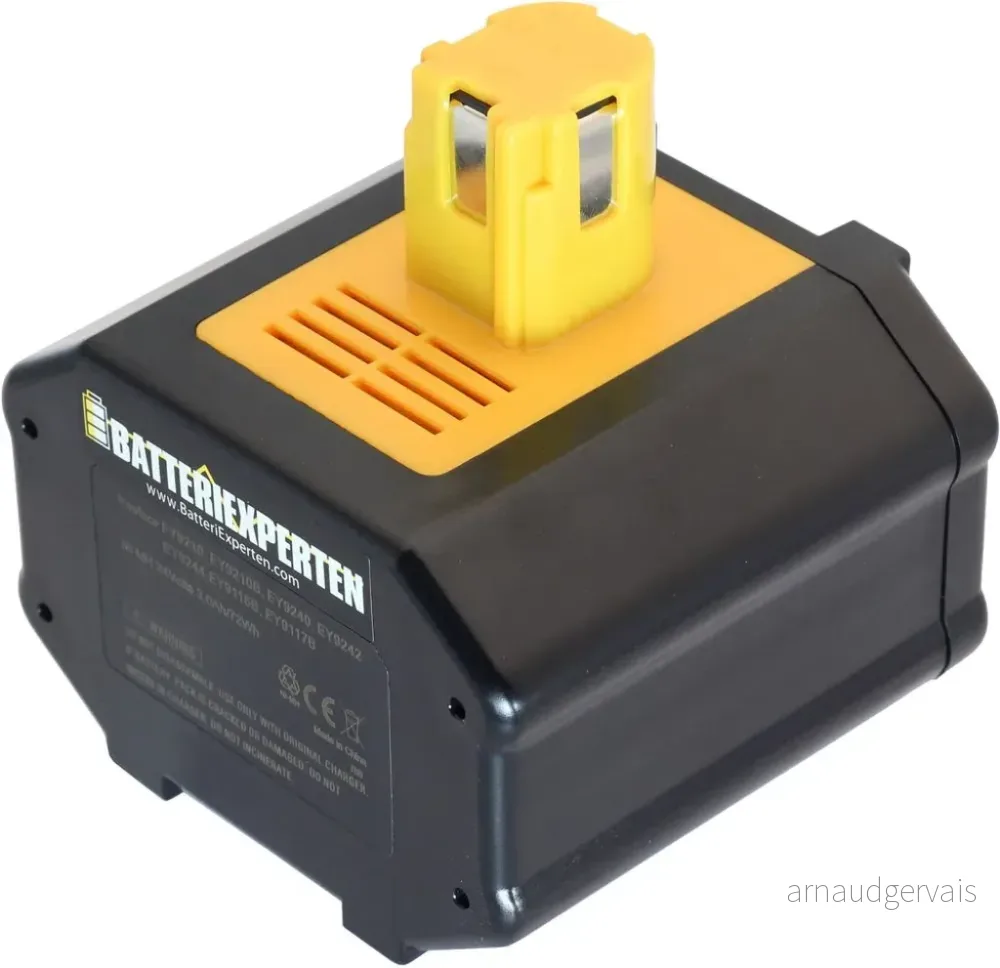 Batteri til Panasonic EV9240, 24V, 3000 mAh v:3363223