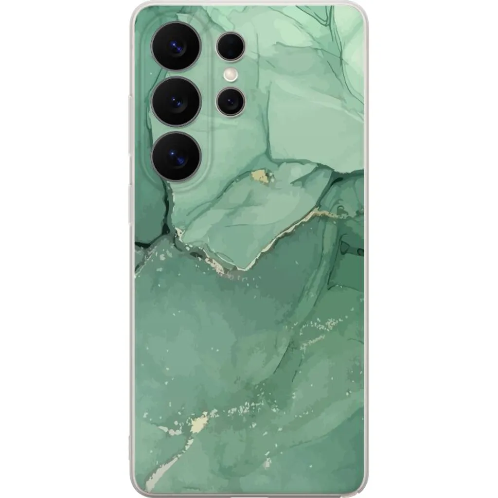 Samsung Galaxy S26 Ultra Telefondeksel Grön Marmor v:7145012