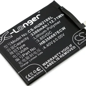 Batteri til Huawei BND-L21, 3.85V, 3300 mAh v:3732162 Batteri til Huawei BND-L21, 3.85V, 3300 mAh v:3732162