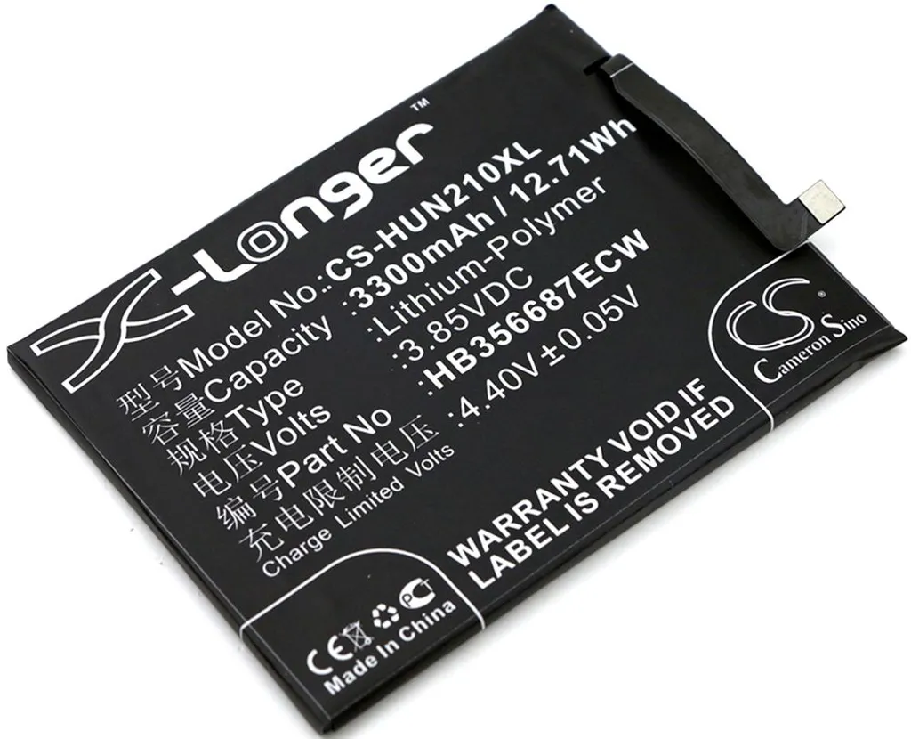 Batteri til Huawei INE-L21, 3.85V, 3300 mAh v:6554686