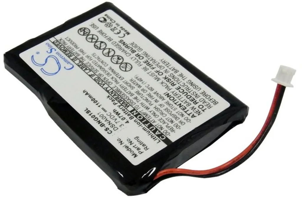 Batteri til Blaupunkt TravelPilot Lucca 3.3, 3.7V, 1100 mAh v:4376942