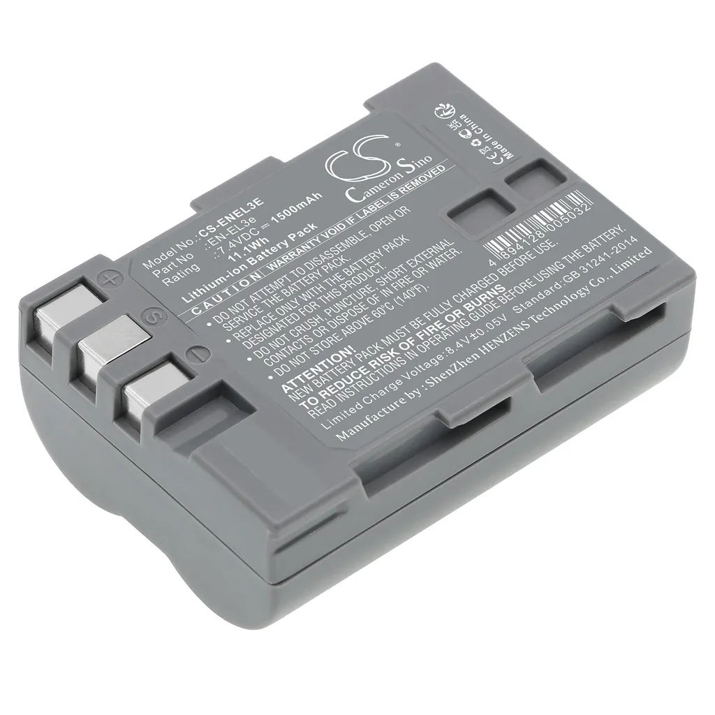 Batteri til Nikon D70, 7,4V, 1500mAh v:5922143