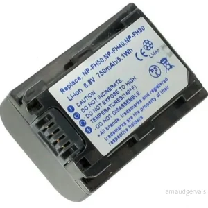 Batteri til Sony DCR-HC38E, 6.8V, 750 mAh v:9167333 Batteri til Sony DCR-HC38E, 6.8V, 750 mAh v:9167333