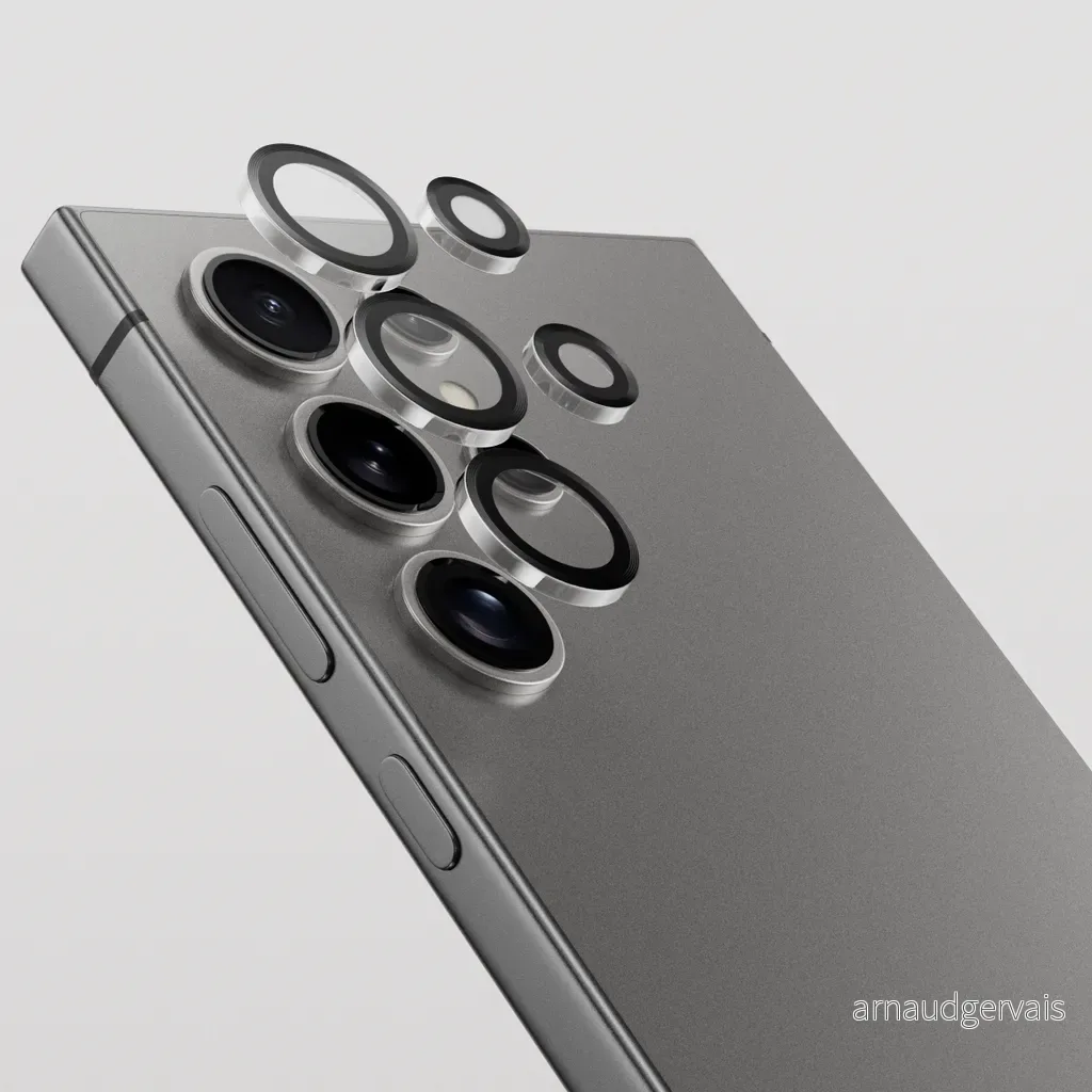 SiGN Herdet Glass Linsebeskytter til Samsung Galaxy S24 Ultra – Svart/Gjennomsiktig v:4631219 SiGN Herdet Glass Linsebeskytter til Samsung Galaxy S24 Ultra – Svart/Gjennomsiktig v:4631219