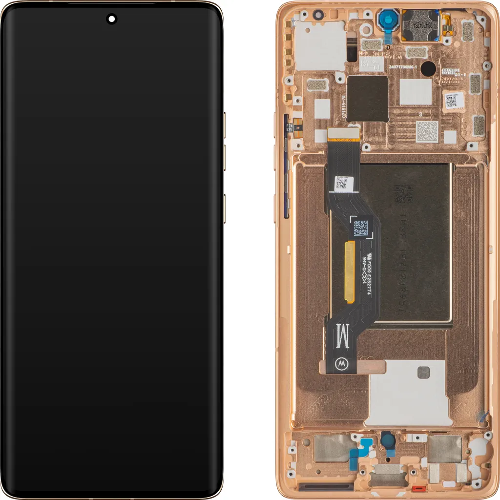 Motorola Edge 50 LCD-skjerm Original – Peach Fuzz v:2428367