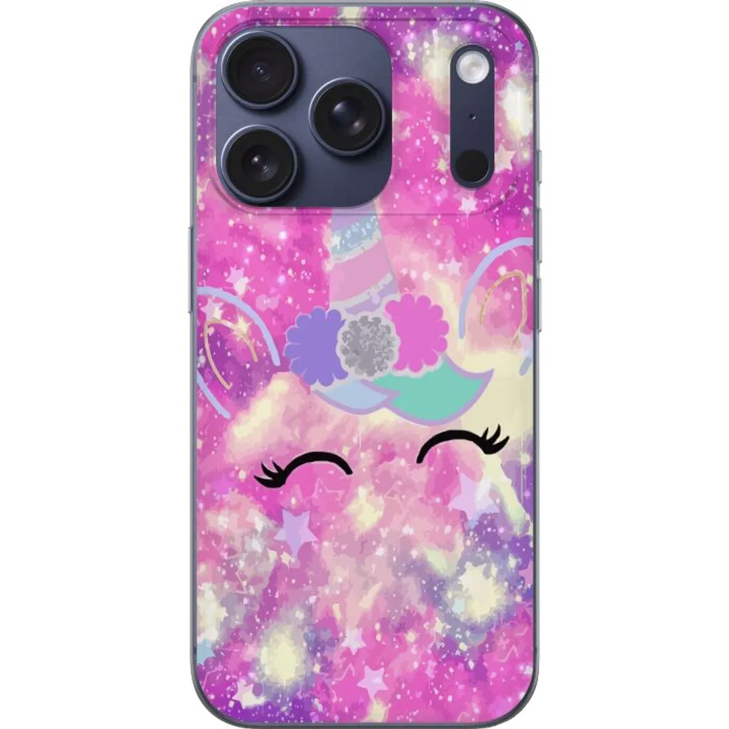 Apple iPhone 18 Pro Telefondeksel Glad Enhörning v:6527964