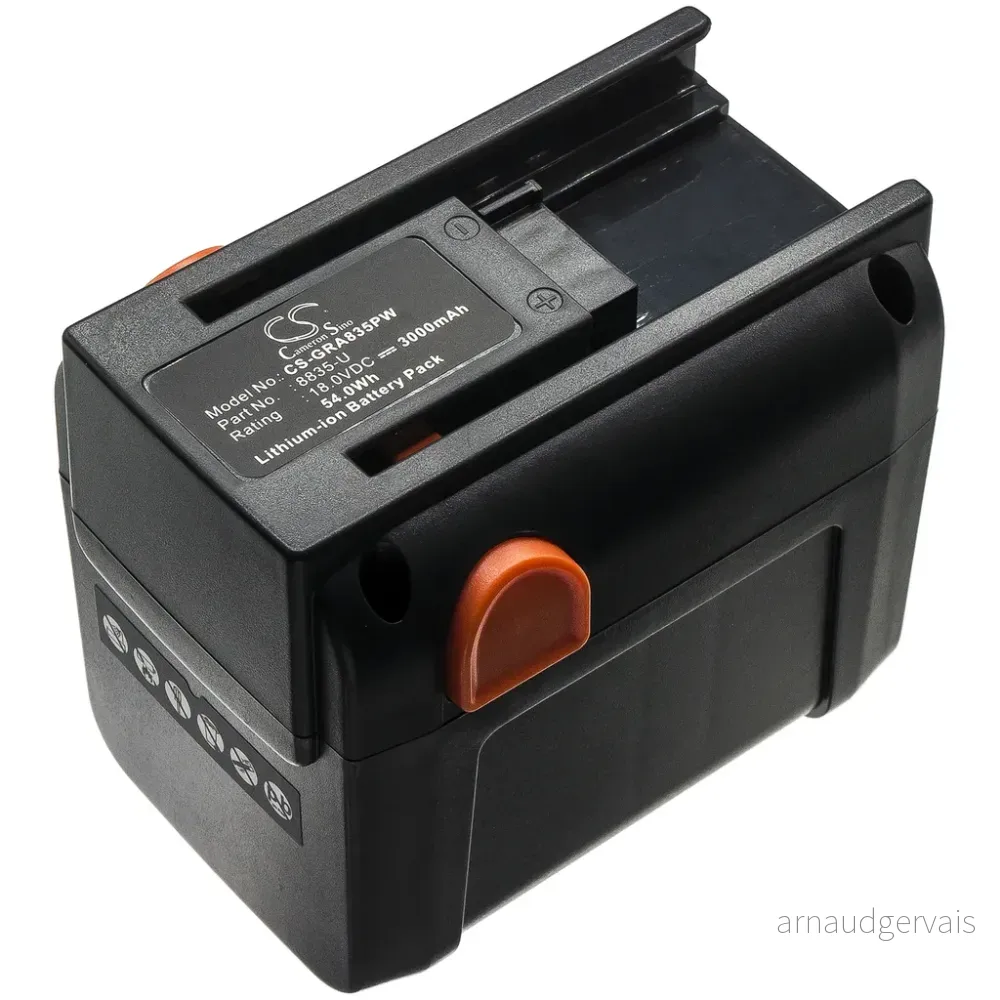 Batteri til Gardena 8840, 18V, 3000 mAh v:2710372