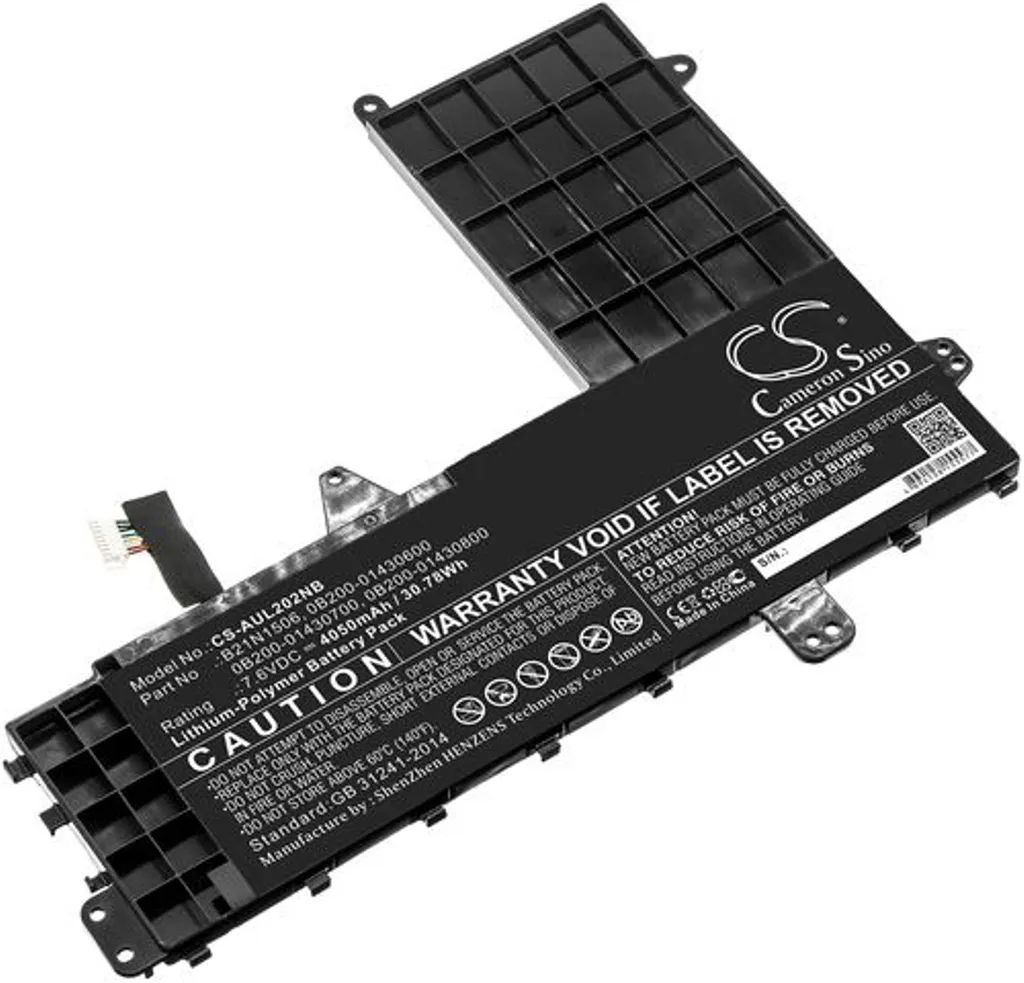 Batteri til Asus E502SA-DM051T, 7.6V, 4050 mAh v:9689008