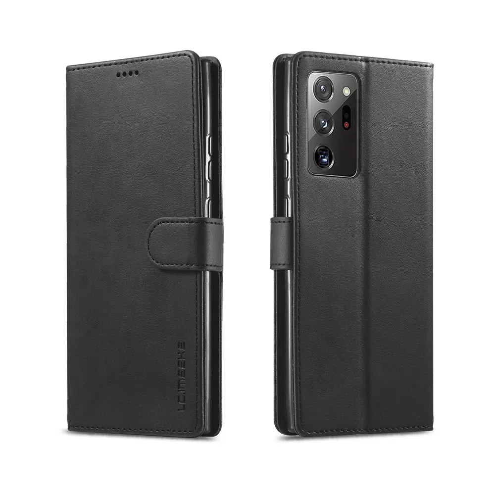 LC.IMEEKE Lommeboketui for Samsung Galaxy Note 20 – Svart v:3108971