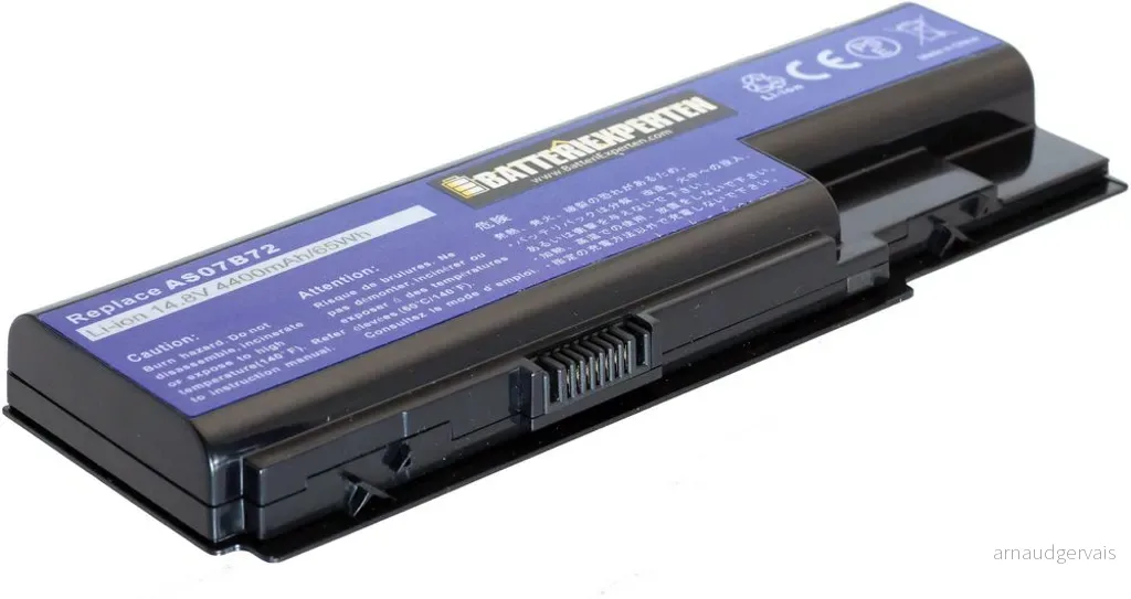 Batteri til Acer Aspire 7230, 14.8V, 4400 mAh v:8633452