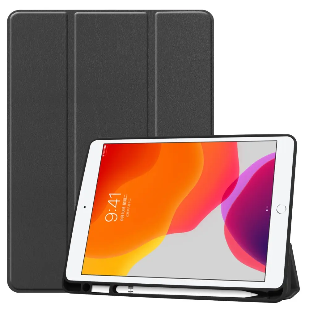 Tri-fold Etui for iPad 10.2 2019/2020 – Svart v:4567178