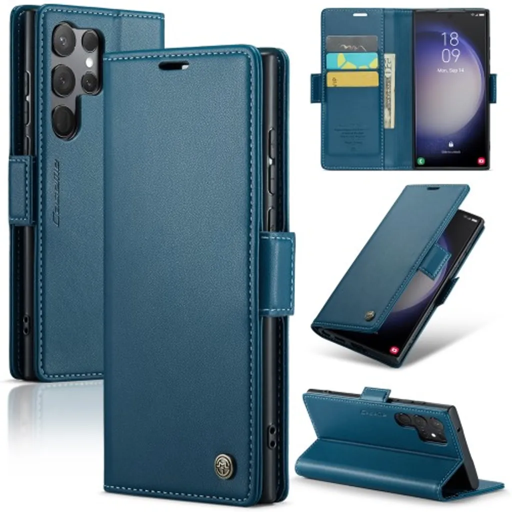 CASEME 023 Samsung Galaxy S23 Ultra etui – Blå v:2925906 CASEME 023 Samsung Galaxy S23 Ultra etui – Blå v:2925906