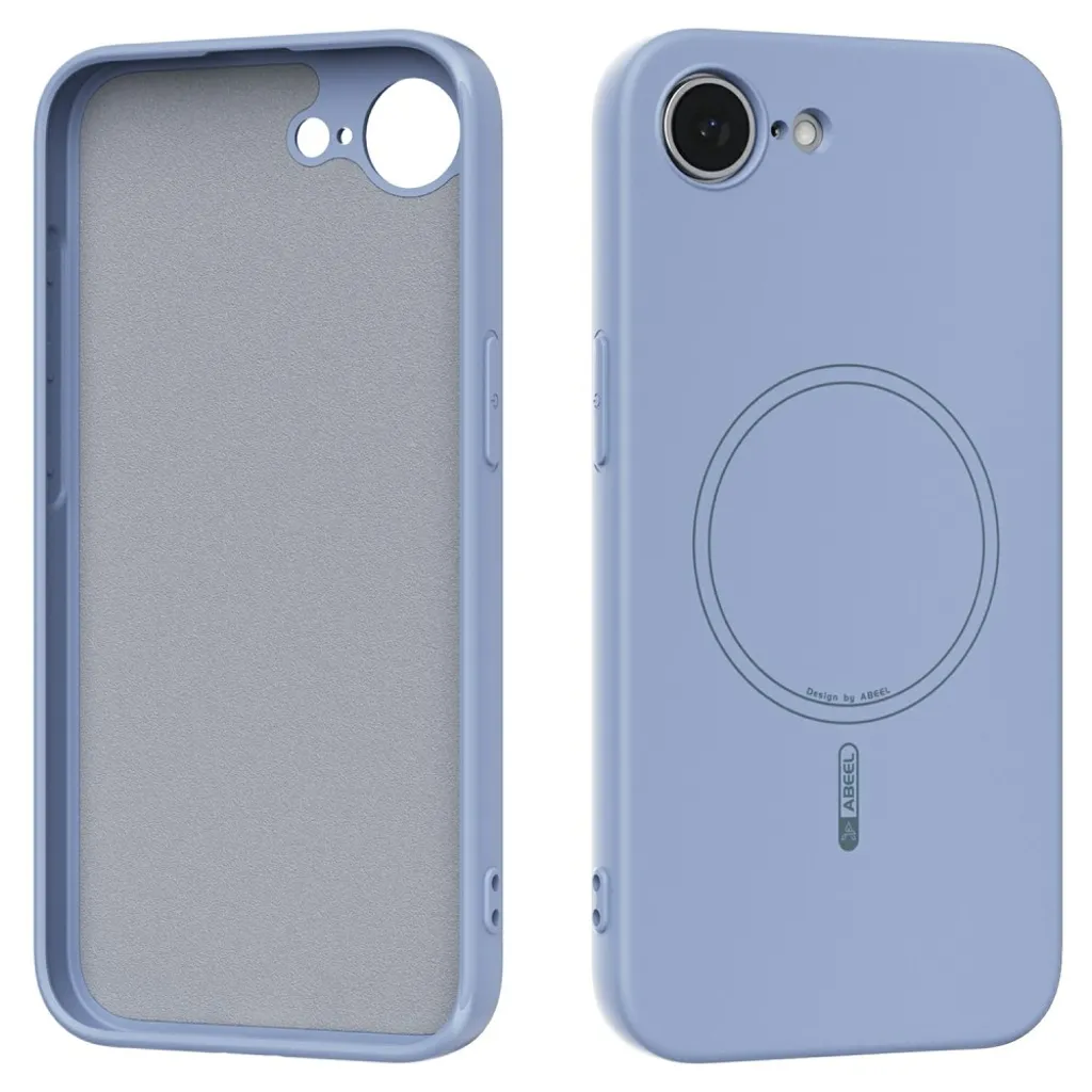 ABEEL iPhone 17e/16e Deksel MagSafe – Lysblå v:8235529