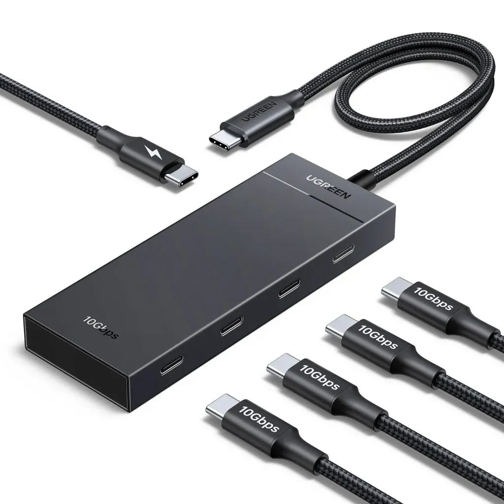 UGREEN USB-C Hub til 4x USB-C 3.2 / 1x USB-C 100W PD v:1500179