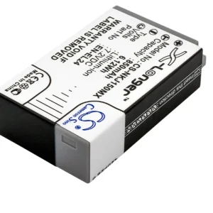Batteri til EN-EL24 for Nikon, 7.2V, 850mAh v:7842217