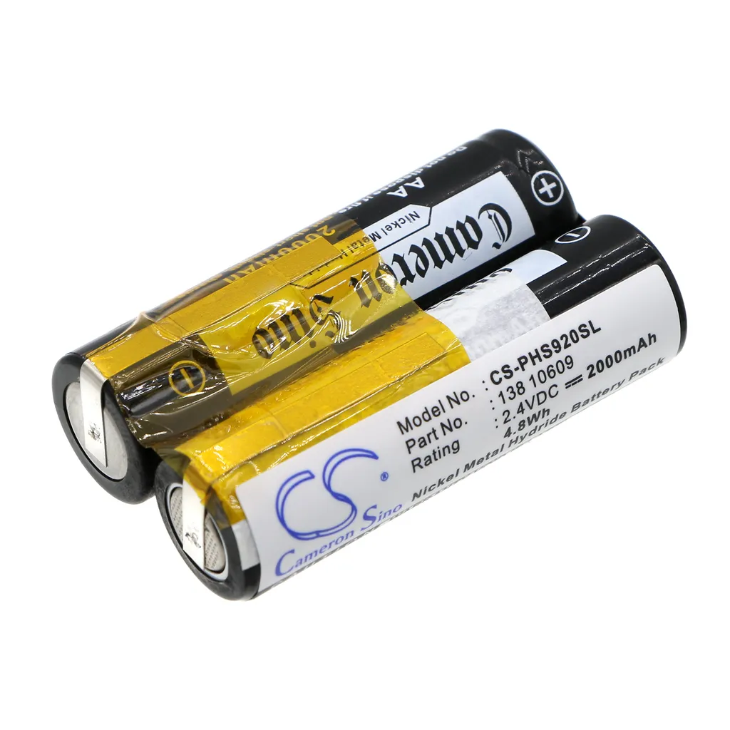 Batteri til Philips HQ5856, 2.4V, 2000 mAh v:4614904