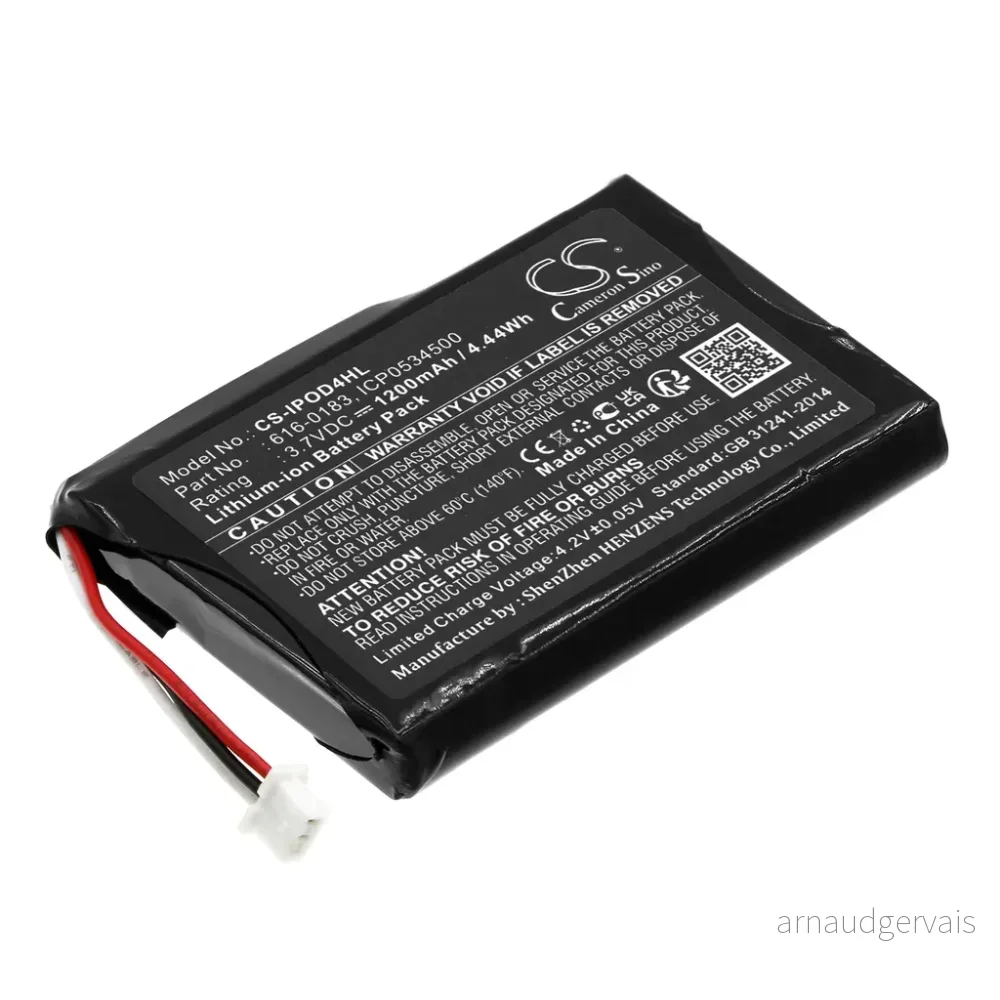 Batteri til Apple iPOD 4th Generatio etc v:2723044
