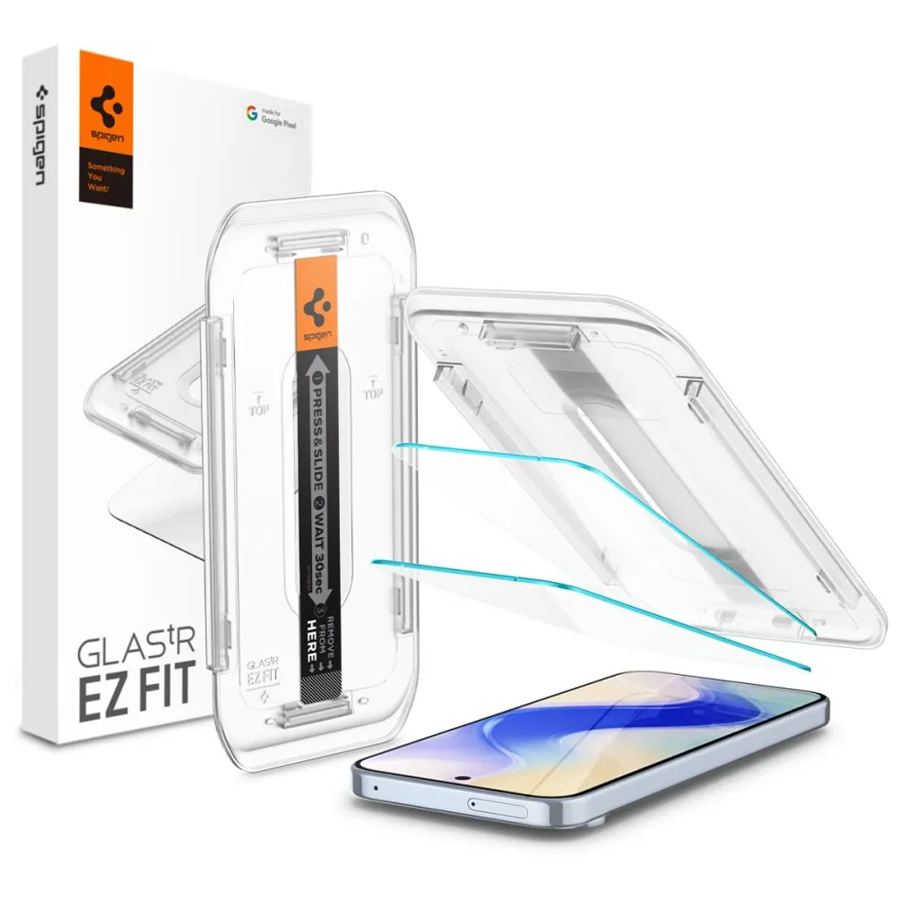 Spigen Glas.tR EZ Fit with Applicator, 2-pack Skjermbeskytter til Google Pixel 9 Pro XL v:4529507 Spigen Glas.tR EZ Fit with Applicator, 2-pack Skjermbeskytter til Google Pixel 9 Pro XL v:4529507