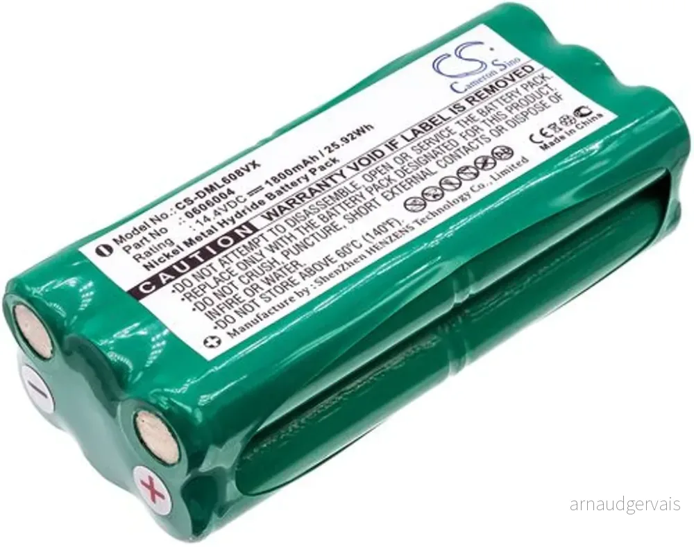 Batteri til Dirt Devil Fusion, 14.4V, 1800 mAh v:9339277