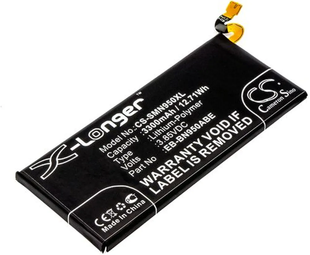 Batteri til EB-BN950ABE for Samsung, 3.85V, 3300 mAh v:6660552