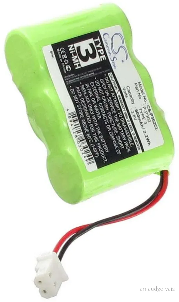 Batteri til Cobra CP470, 3,6V, 600 mAh v:7639390