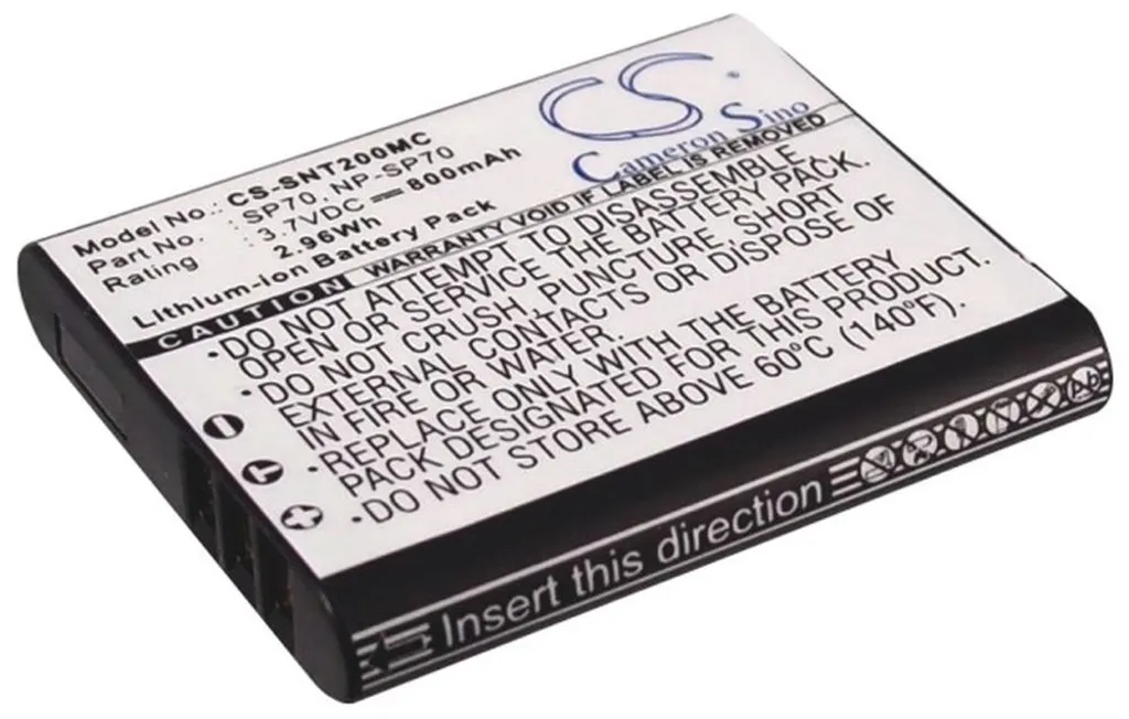 Batteri til Sony MHS-FS2, 3.7V, 800 mAh v:8079347