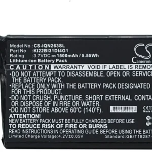 Batteri til Garmin Nuvi 2639LMT, 3.7V, 1500 mAh v:6041731