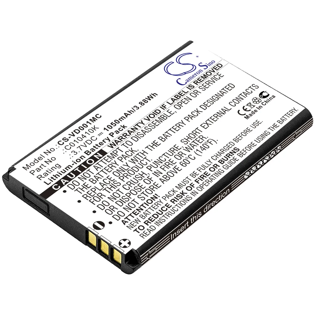 Batteri til Contour Contour Plus 2, 3.7V, 1050 mAh v:2389709