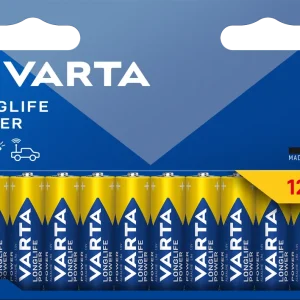 Varta Longlife Power AA batteri LR06 12-pak v:8371769 Varta Longlife Power AA batteri LR06 12-pak v:8371769