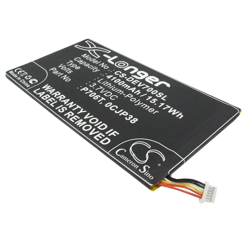 Batteri til 0YMXOW for Dell, 3.7V, 4100 mAh v:1663069