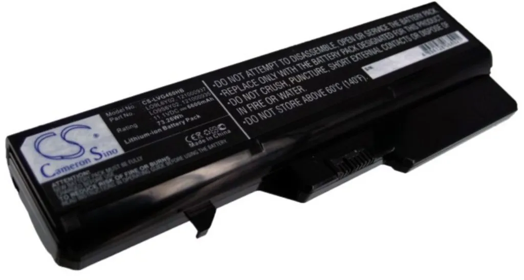 Batteri til Lenovo IdeaPad G560L, 11.1V, 6600 mAh v:7026343