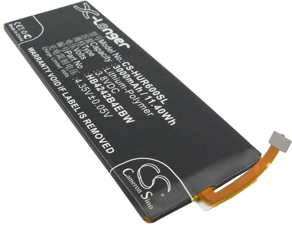 Batteri til Huawei Honor 7i, 3.8V, 3000 mAh v:4877600