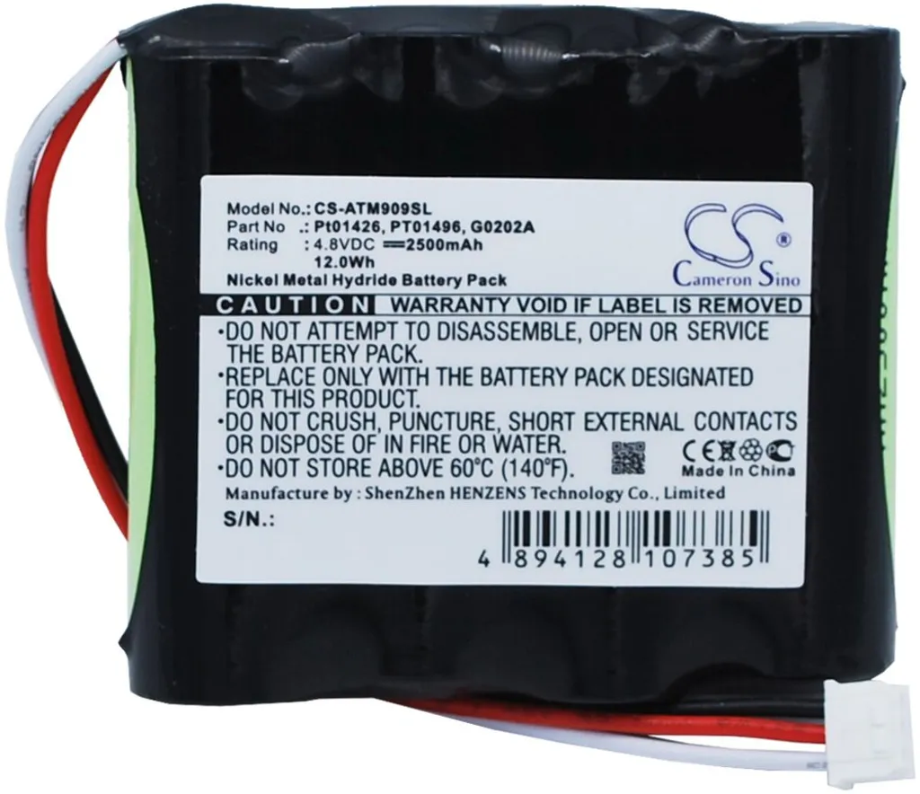 Batteri til Anritsu 909815B, 4.8V, 2500 mAh v:3606001