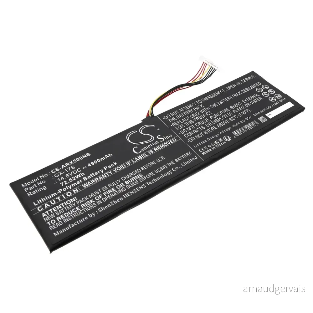 Batteri til X3 Plus v7-CF1, 14.8V, 4900mAh v:8270803