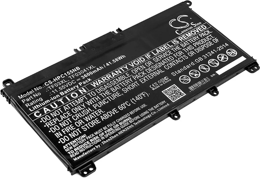 Batteri til HP PAVILION X360 14-CD1051TX, 11,55, 3600mAh v:4071781