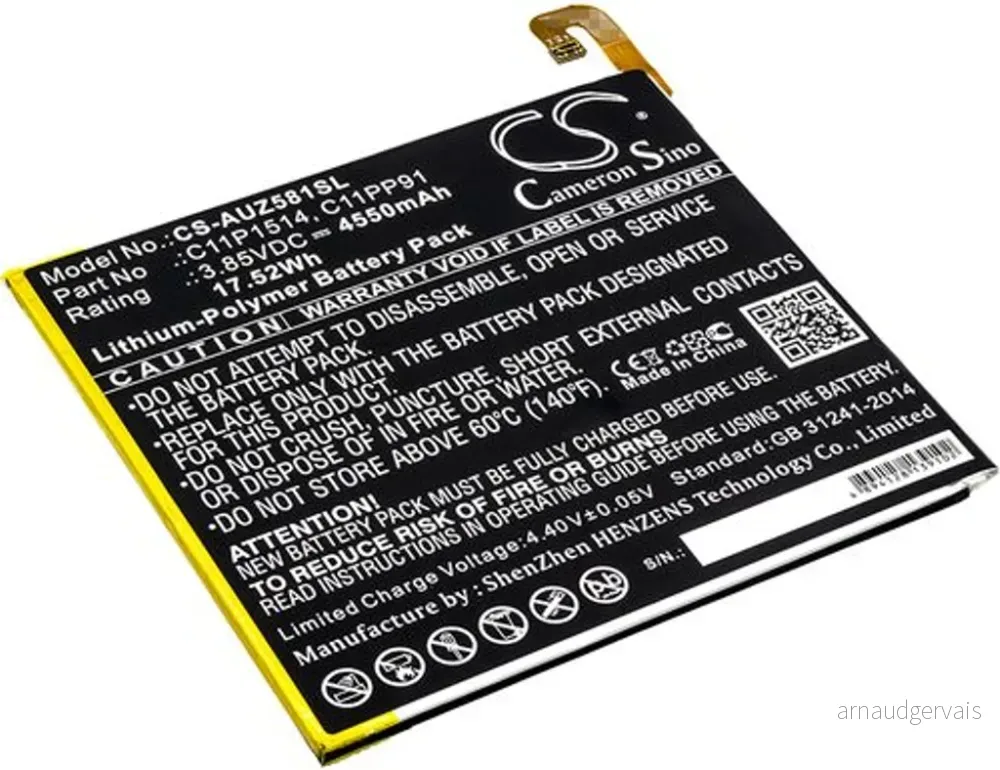 Batteri til 0B200-01970000 for Asus, 3.85V, 4550 mAh v:4217875